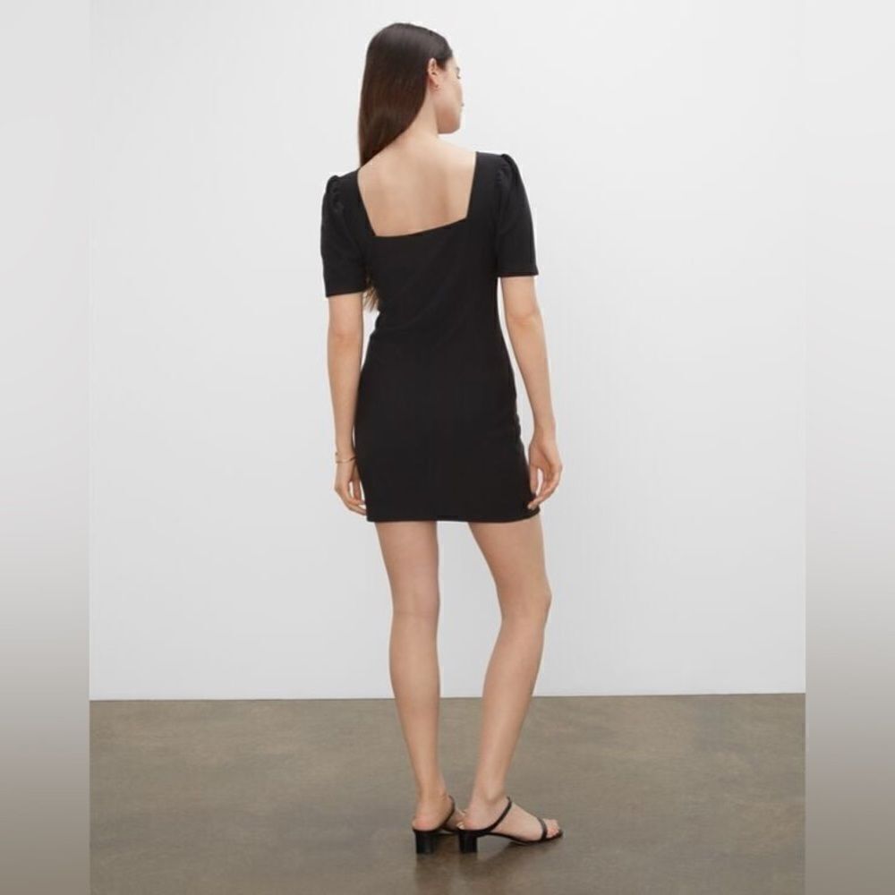 NWT Club Monaco Square Neck Puff Sleeve Dress - Picture 3 of 11